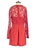 Adelyn Rae 100% Polyester Red Romper Size S - photo 2