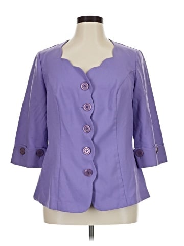 Allison Woods 3/4 Sleeve Button-Down Shirt (view 1)