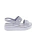 Crocs Gray Sandals Size 8 - photo 1