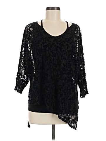 Democracy 3/4 Sleeve Blouse (view 1)