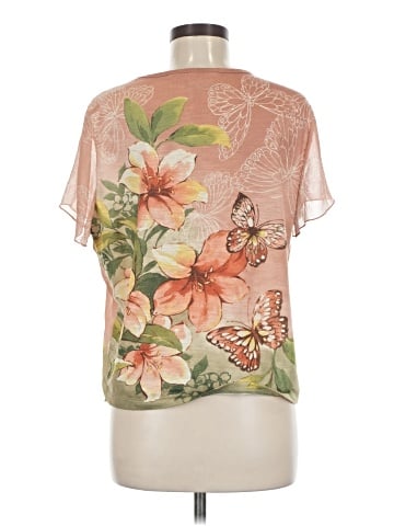 Alfred Dunner Short Sleeve Blouse (view 2)