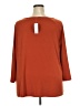 Assorted Brands Orange 3/4 Sleeve Top Size 3X - photo 2