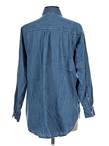Ann Taylor LOFT Long Sleeve Button-Down Shirt (view 2)