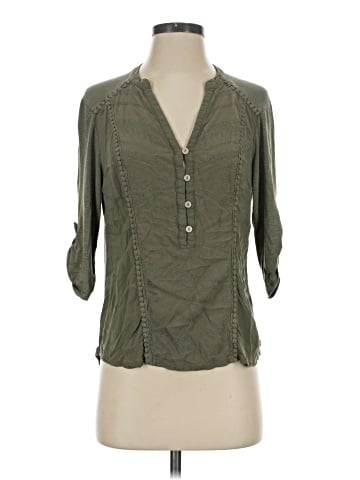 Democracy 3/4 Sleeve Blouse (view 1)