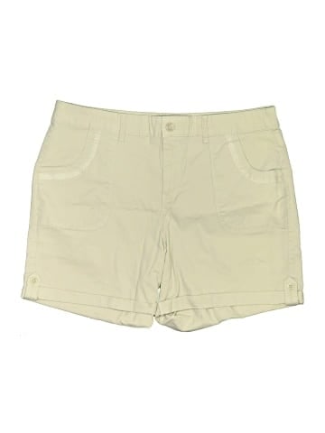 Gloria Vanderbilt Khaki Shorts (view 1)