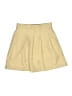 IZOD 100% Polyester Solid Yellow Skort Size 16 - photo 1
