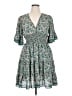 Max Studio 100% Polyester Paisley Teal Casual Dress Size L - photo 1