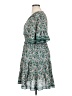Max Studio 100% Polyester Paisley Teal Casual Dress Size L - photo 5