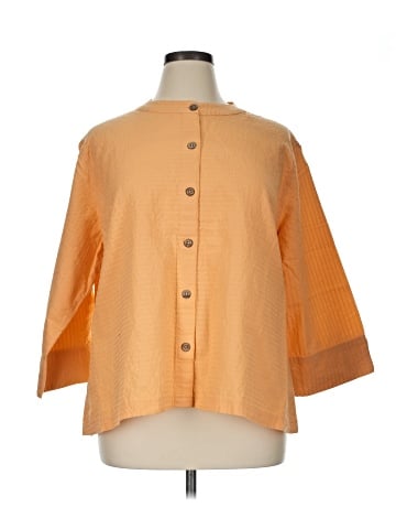The Vermont Country Store 3/4 Sleeve Button-Down Shirt (view 1)