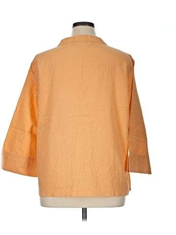 The Vermont Country Store 3/4 Sleeve Button-Down Shirt (view 2)