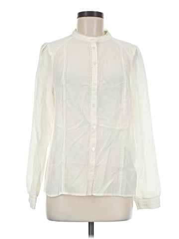 Boden Long Sleeve Silk Top (view 1)