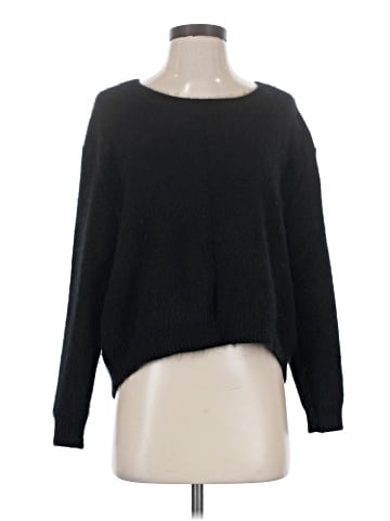 Enza Costa Wool Pullover Sweater (view 1)