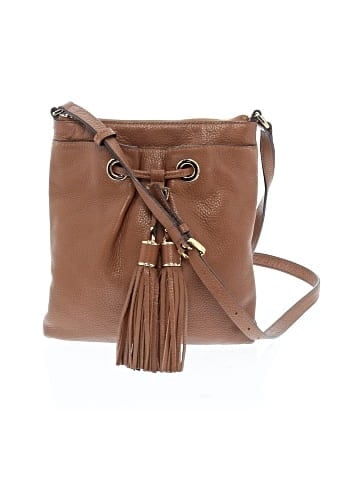 MICHAEL Michael Kors Leather Crossbody Bag (view 1)