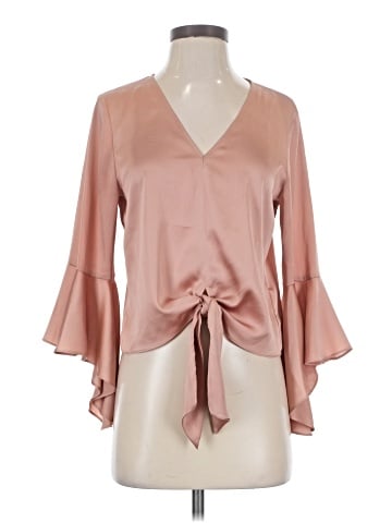 Bar III 3/4 Sleeve Blouse (view 1)