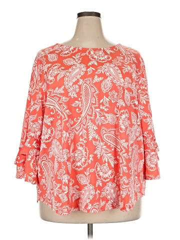 Ruby Rd. 3/4 Sleeve Blouse (view 1)
