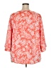 Ruby Rd. Orange 3/4 Sleeve Blouse Size 3X - photo 2