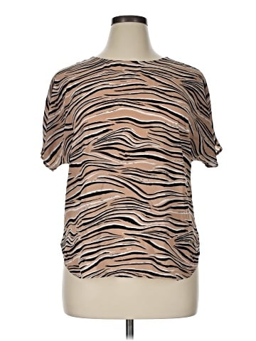 Anne Klein Short Sleeve Top (view 1)