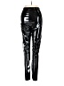 Commando Graphic Black Faux Leather Pants Size XS - photo 2