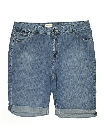 St. John's Bay Denim Shorts (view 1)