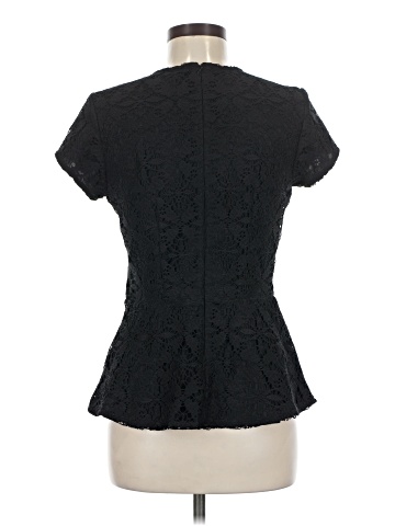 Black Saks Fifth Avenue Short Sleeve T-Shirt (view 2)