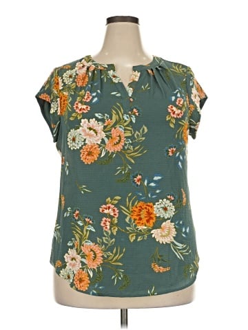 Fun2Fun Short Sleeve Blouse (view 1)