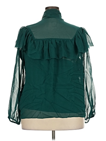 J.Crew Collection 3/4 Sleeve Blouse (view 2)