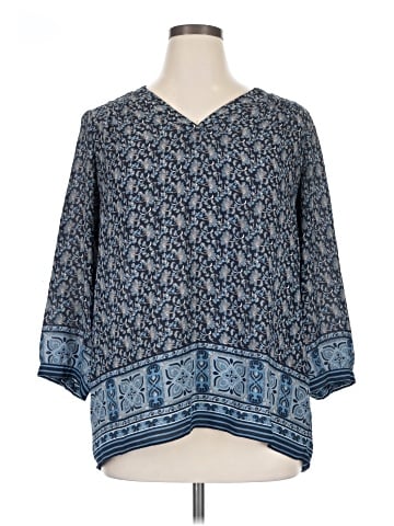 dalia 3/4 Sleeve Blouse (view 1)