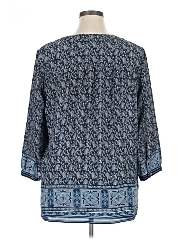 dalia 3/4 Sleeve Blouse (view 2)