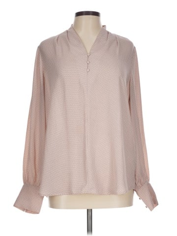 Adrianna Papell Long Sleeve Blouse (view 1)
