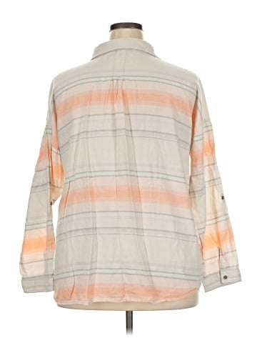 PrAna 3/4 Sleeve Button-Down Shirt (view 2)
