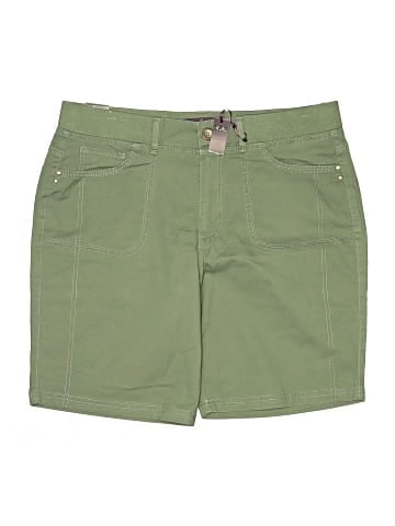 Gloria Vanderbilt Khaki Shorts (view 1)