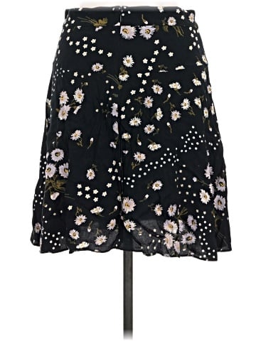 Madewell A-Line Mini Skirt in Polka Daisies (view 2)
