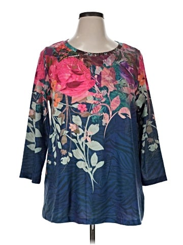 Soft Surroundings 3/4 Sleeve Blouse (view 1)