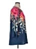 Soft Surroundings Blue 3/4 Sleeve Blouse Size XL - photo 4