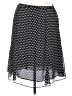 Assorted Brands 100% Polyester Polka Dots Black Casual Skirt Size 14 - photo 1