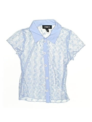 Amy Byer Short Sleeve Button-Down Shirt (view 1)