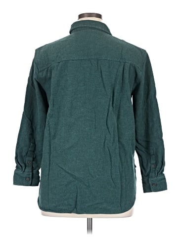 Madewell Flannel Oversized Ex-Boyfriend Swing Shirt (view 2)