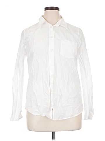 J.Crew Factory Store Long Sleeve Button-Down Shirt (view 1)