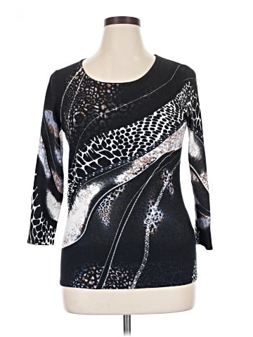 Alison Sheri 3/4 Sleeve Top (view 1)