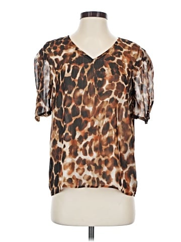 Calvin Klein Short Sleeve Blouse (view 1)