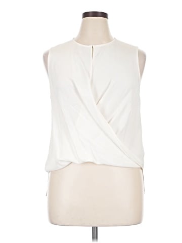 Diane von Furstenberg Sleeveless Silk Top (view 1)