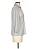 The Limited 100% Polyester Polka Dots Gray 3/4 Sleeve Blouse Size S - photo 4