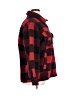 Gap 100% Polyester Plaid Red Fleece Size L - photo 4