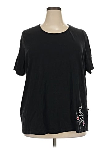 Ulla Popken Short Sleeve T-Shirt (view 1)