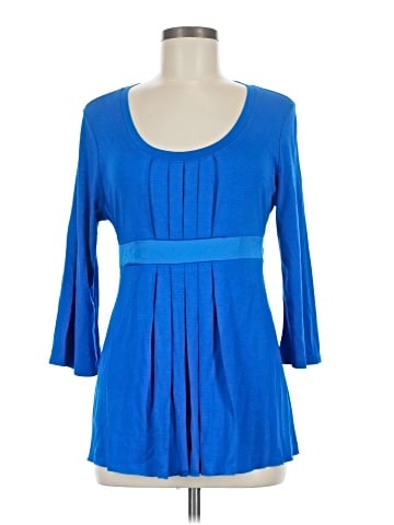 INC International Concepts 3/4 Sleeve Top (view 1)