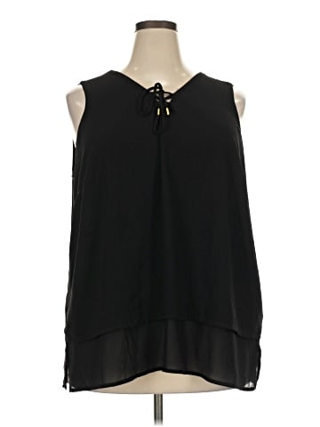 MICHAEL Michael Kors Sleeveless Blouse (view 1)