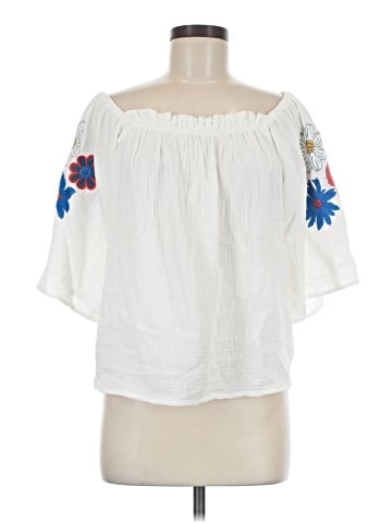 Dear John 3/4 Sleeve Blouse (view 1)