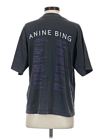Anine Bing Short Sleeve T-Shirt (view 2)