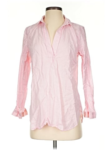 J.Crew Factory Store Long Sleeve Blouse (view 1)