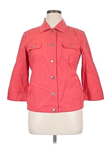 Chico's 3/4 Sleeve Button-Down Shirt (view 1)